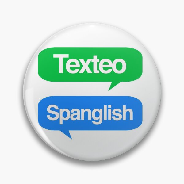Item preview, Spanglish texting Spanish Funny Hispanic Bilingual designed and sold by Rustic Valley Studio.