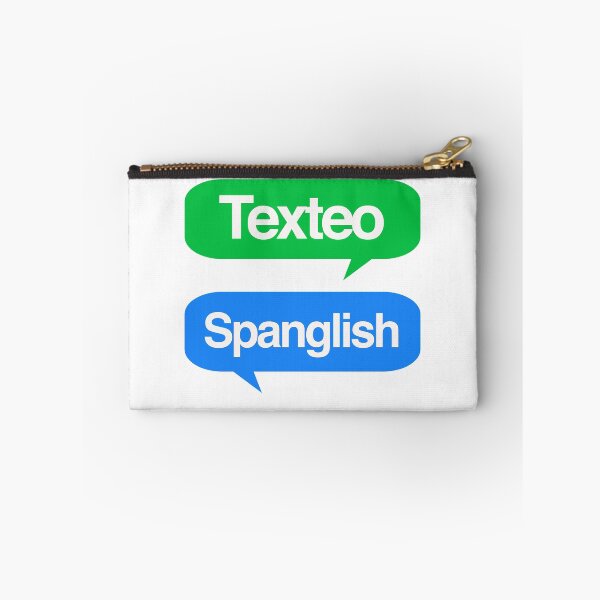 Item preview, Spanglish texting Spanish Funny Hispanic Bilingual designed and sold by Rustic Valley Studio.
