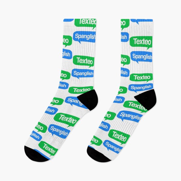 Item preview, Spanglish texting Spanish Funny Hispanic Bilingual designed and sold by Rustic Valley Studio.
