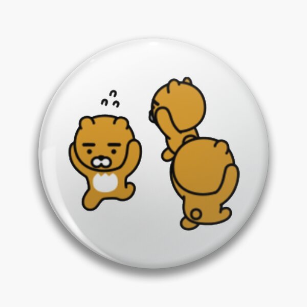 Item preview, KakaoTalk Friends Hello! Ryan (카카오톡 라이언) 35 designed and sold by icdeadpixels.