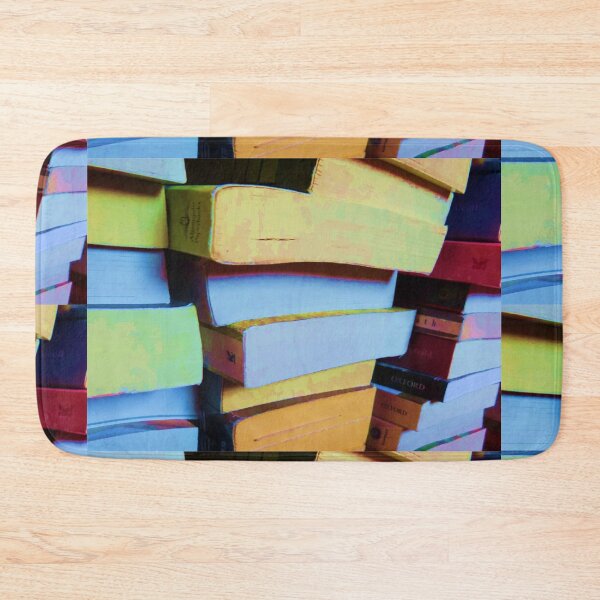 Item preview, Stack of Books Rainbow designed and sold by WanderingBark.
