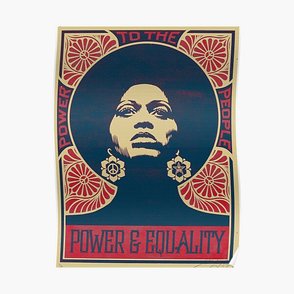Angela Davis 1971 Original Edition Poster