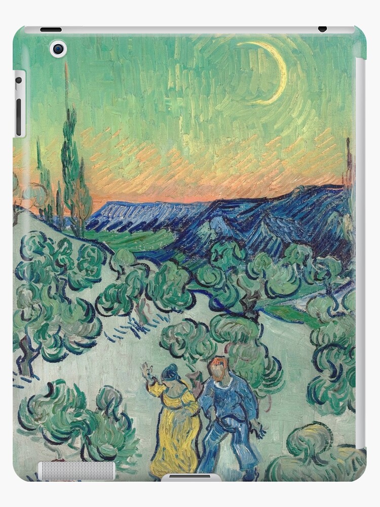 Vincent van Gogh - A Walk at Twilight iPad Case & Skin for Sale by  Impressionist Masters