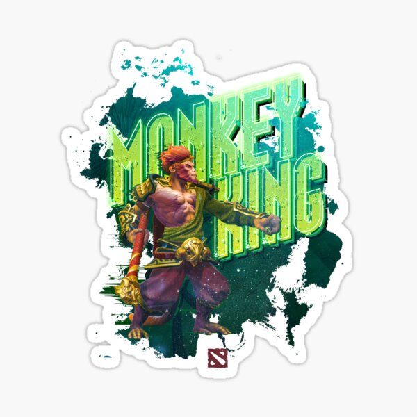 Item preview, Monkey king hero Dota 2 character MK | international heroes | gaming designed and sold by Svinil.