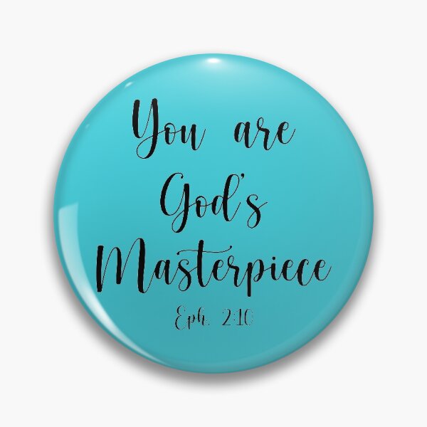 Item preview, You are God's Masterpiece - Bible Verse designed and sold by ShareYourFaith.