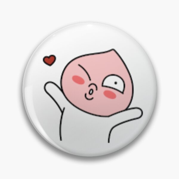 Item preview, KakaoTalk Friends Apeach (Kisses ) designed and sold by icdeadpixels.