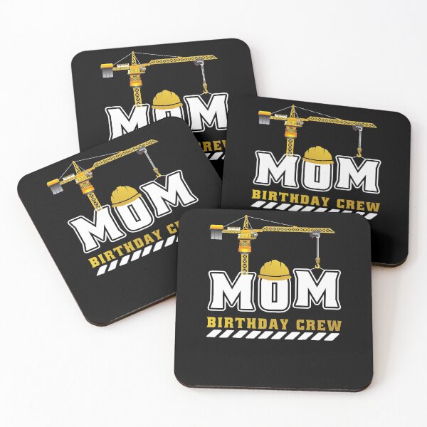 Item preview, Mom Birthday Crew Construction Birthday Party designed and sold by tiger-king.