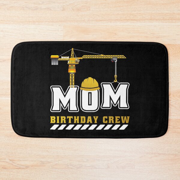 Item preview, Mom Birthday Crew Construction Birthday Party designed and sold by tiger-king.