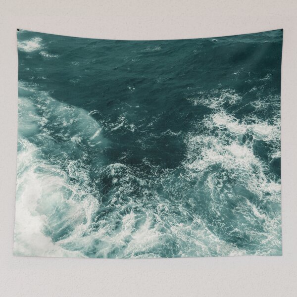 Item preview, Blue Ocean Waves designed and sold by Turkdesigner.