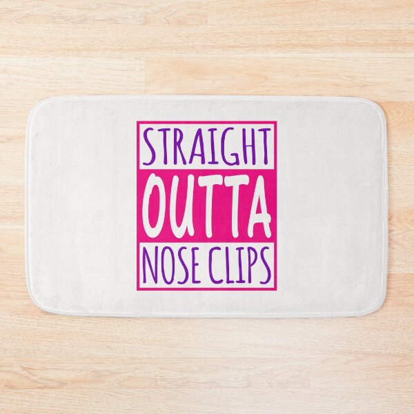 Item preview, Synchronized Swimming Straight Outta Nose Clips designed and sold by jaygo.