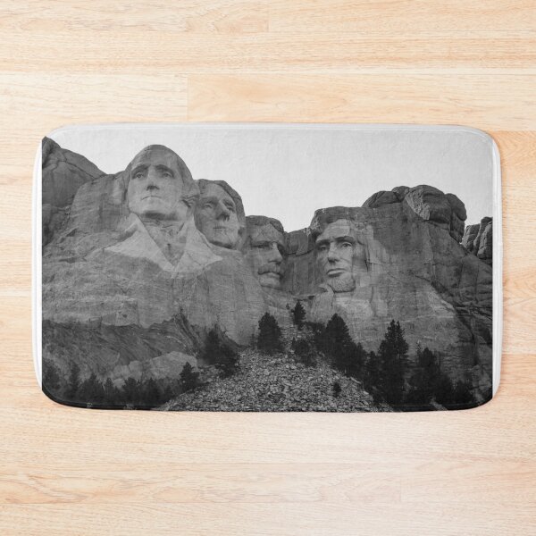 Item preview, Black and White Mount Rushmore Photography designed and sold by ehlphotography.