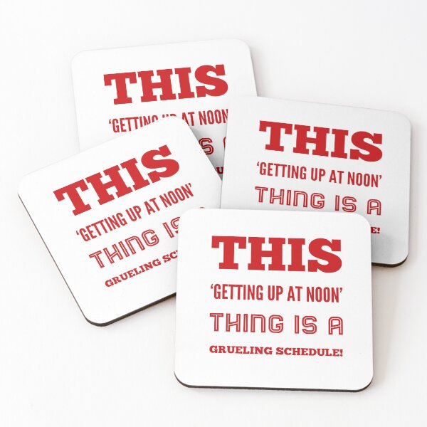 Item preview, This 'Getting Up At Noon' Thing Is A Grueling Schedule designed and sold by OfferHeat.