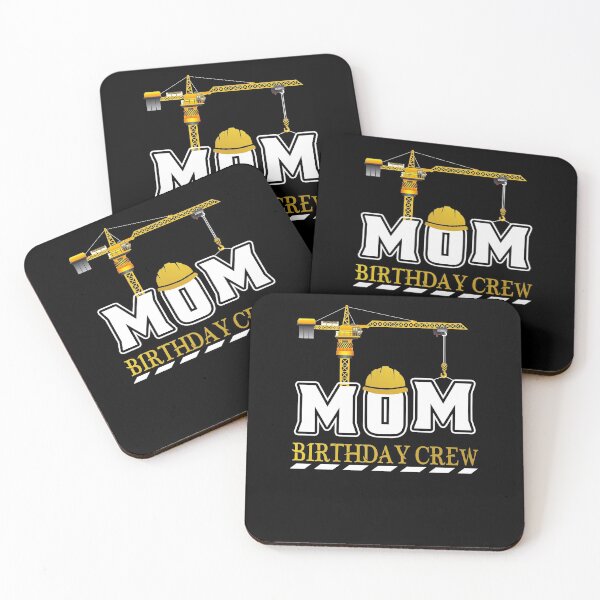 Item preview, Mom Birthday Crew Construction Birthday Party designed and sold by tiger-king.
