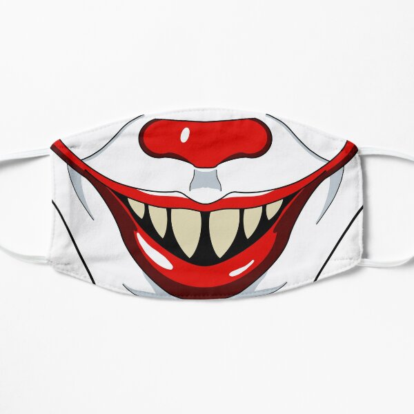 Clown Smile Flat Mask