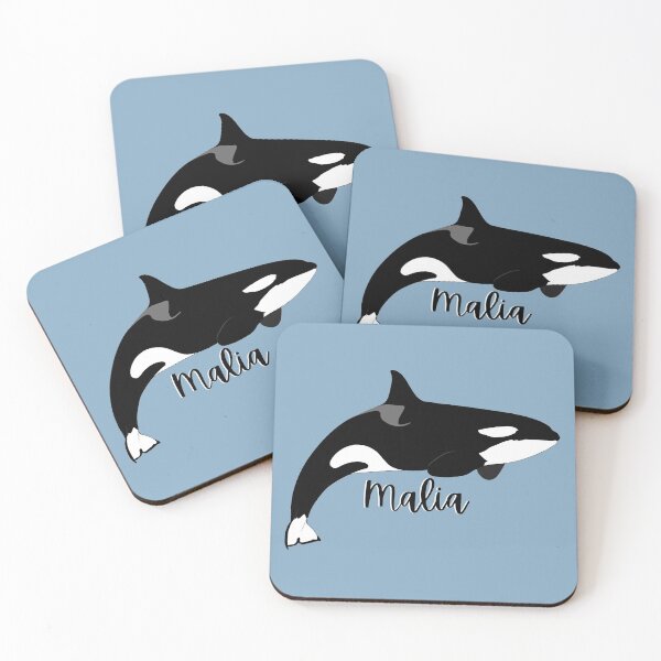 Item preview, Malia Orca with Name designed and sold by finsandflukes.
