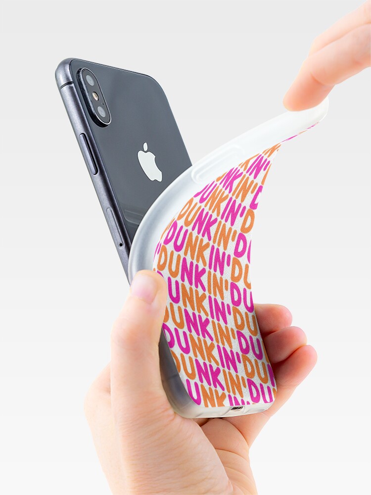 Alternate view of Dunkin Donuts Inspired Font iPhone Case & Cover