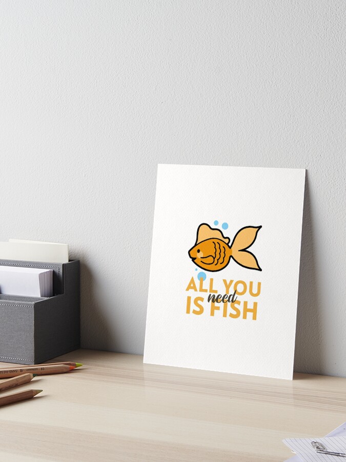 Fish Bank | Art Board Print