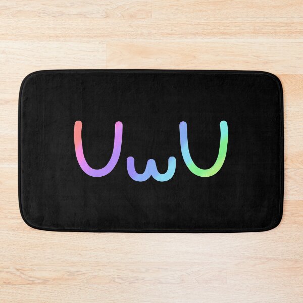 Item preview, UwU Rainbow Gradient designed and sold by trajeado14.