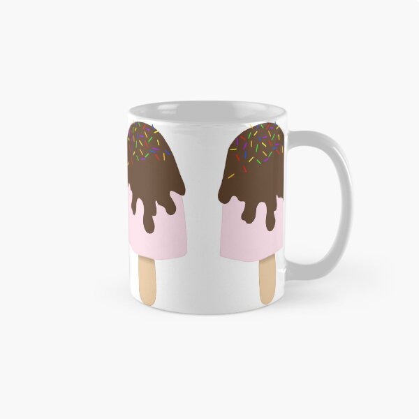 Item preview, Chocolate dipped strawberry popsicle with rainbow sprinkles designed and sold by stosphia.