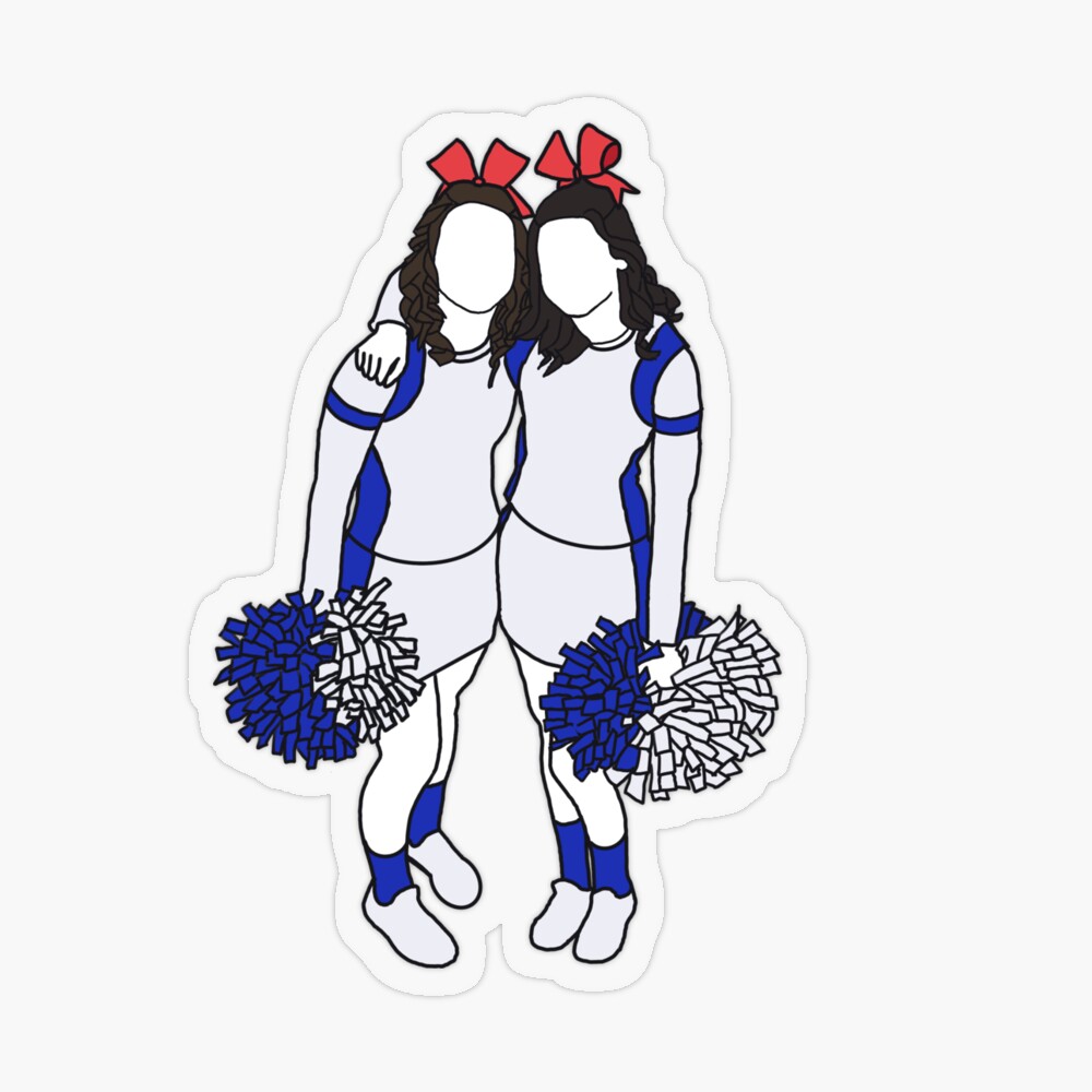 Dallas Cowboys Cheerleader Sticker for Sale by carolineomara