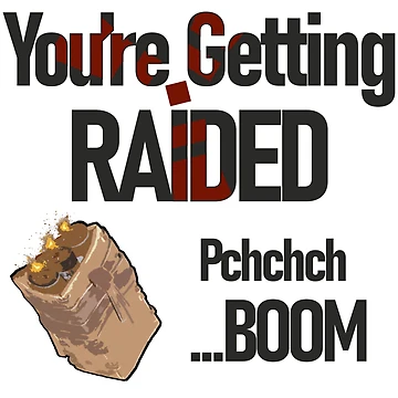 Artwork thumbnail, Rust Game Getting Raided by DigitalPulsion