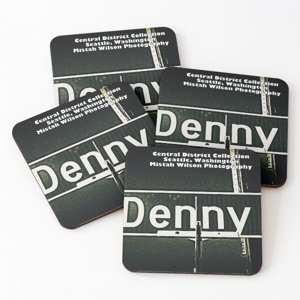 Item preview, Denny Way, Seattle, Washington by Mistah Wilson designed and sold by The Street Sign Store.