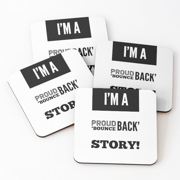 Item preview, I'm A Proud 'Bounce Back' Story! designed and sold by OfferHeat.