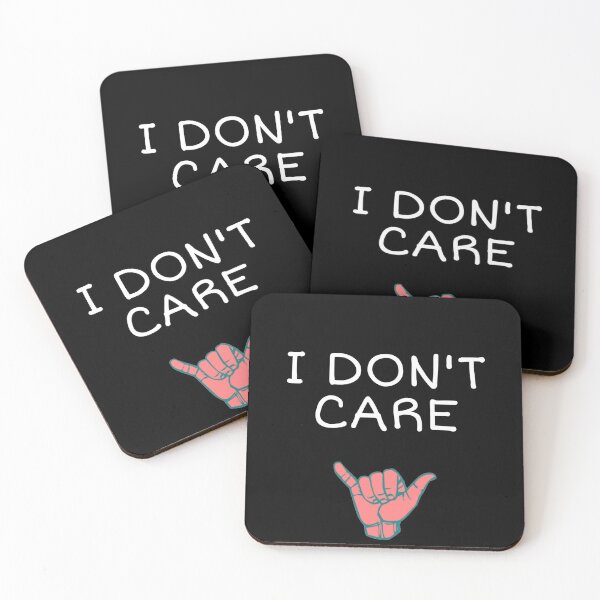 Item preview, I Don't Care designed and sold by VENOM-11.
