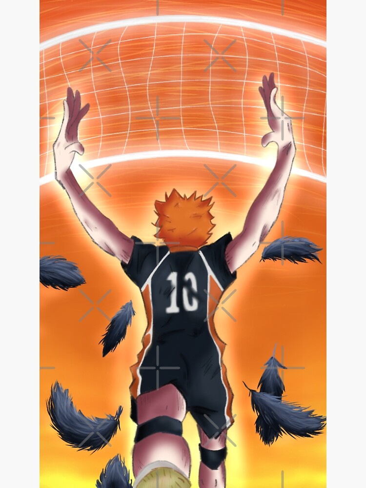 Poster « Hinata Shōyō Jumping », par Sophprano | Redbubble