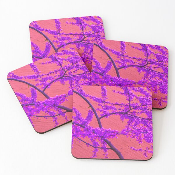 Item preview, eastern redbud floral gradient 1004 designed and sold by gradientsASK.