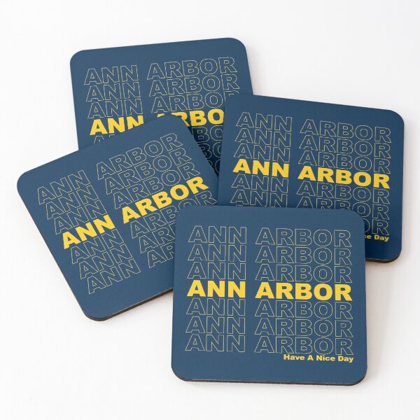 Artikelvorschau, Ann Arbor Ich wünsche Ihnen einen schönen Tag entworfen und verkauft von CollegeThings.