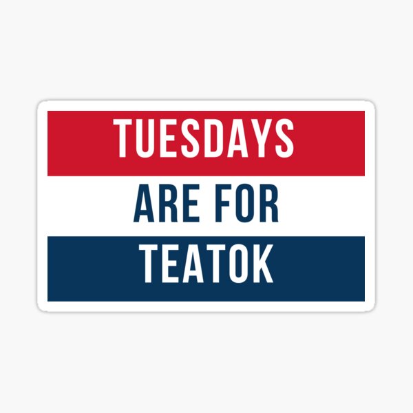 teatok martes Pegatina