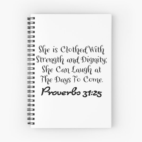 Item preview, Proverbs 31:25 | Bible Verse | Christian designed and sold by christiangoods.