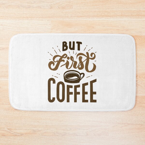 Item preview, But First Coffee designed and sold by LuckyFoxDesigns.