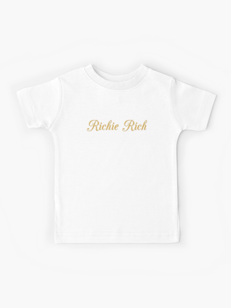 Richie Rich Kids T-Shirts for Sale