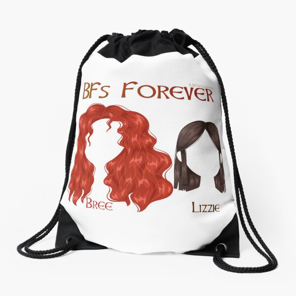 BFs Forever Drawstring Bag