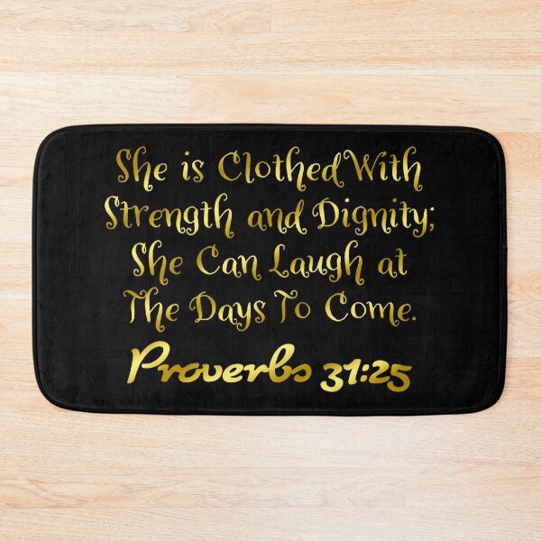 Item preview, Proverbs 31:25 | Bible Verse | Christian designed and sold by christiangoods.