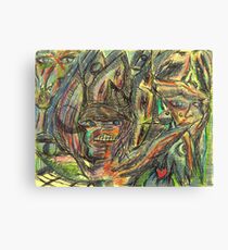 caught up Canvas Print