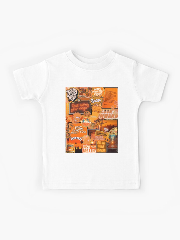 orange t shirt aesthetic