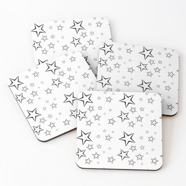 Item preview, Groovy Black and White Star Pack designed and sold by krh327.