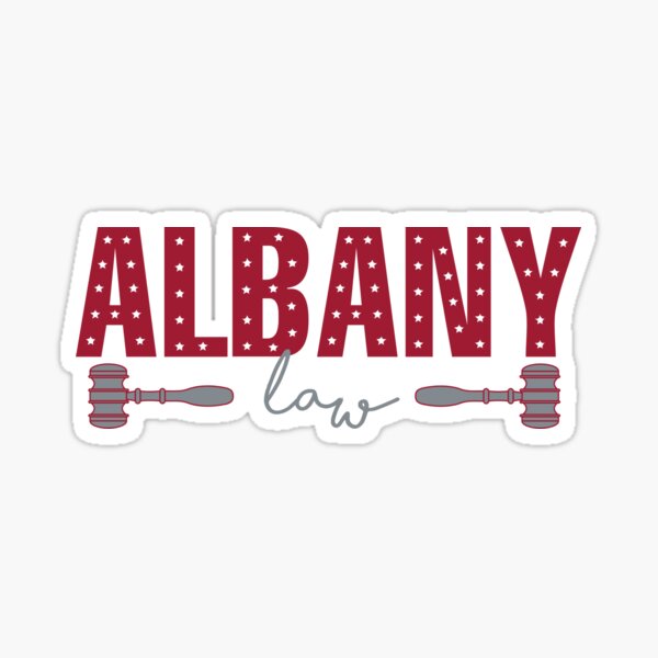 Item preview, Albany law sticker designed and sold by Ngp1.