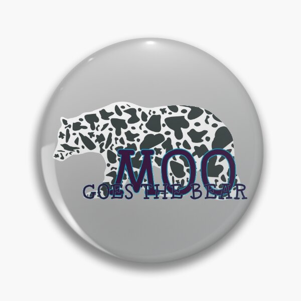 Item preview, Copy of Moo goes the bear v.2 designed and sold by tlpstorms.