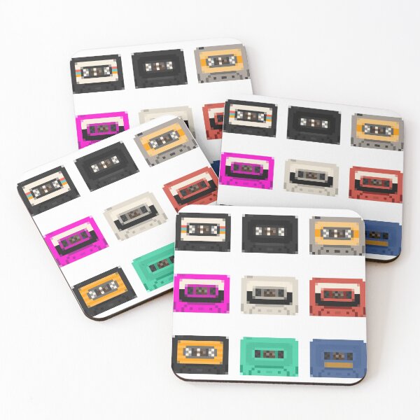 Item preview, Pixel Art Cassette Tapes designed and sold by wisestwol.