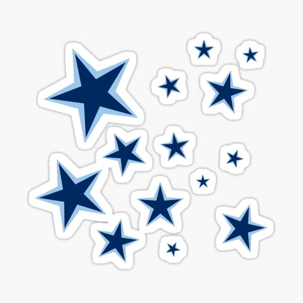 Item preview, Roger Williams University Groovy Mini Stars Blue/Blue designed and sold by krh327.