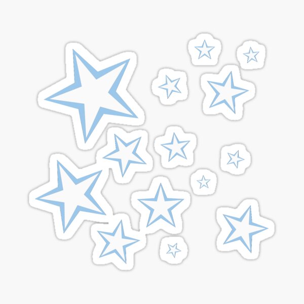 Item preview, Roger Williams University Groovy Mini Stars Blue/White designed and sold by krh327.