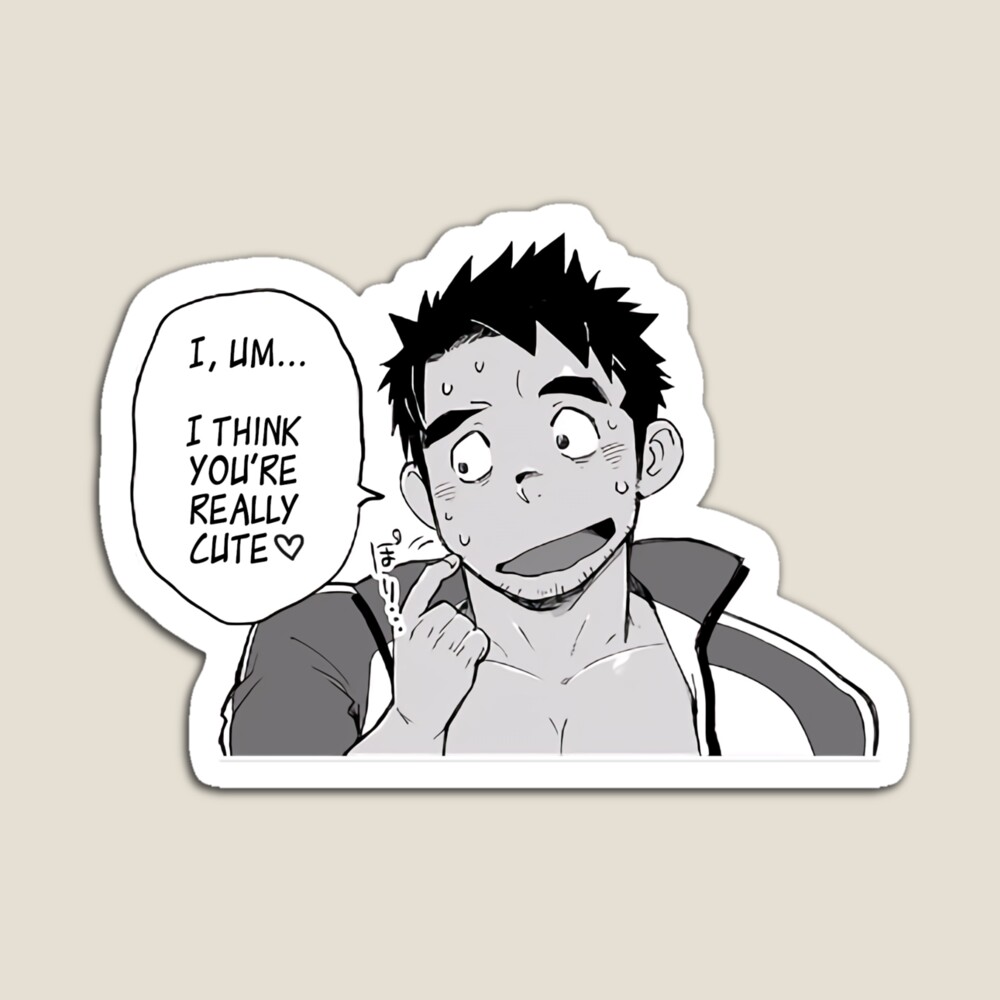 Cute Bara Manga Guy Confession