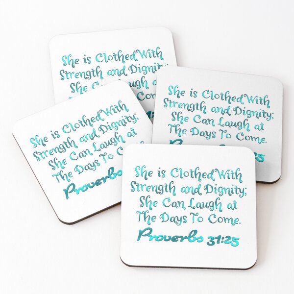 Item preview, Proverbs 31:25 | Bible Verse | Christian designed and sold by christiangoods.