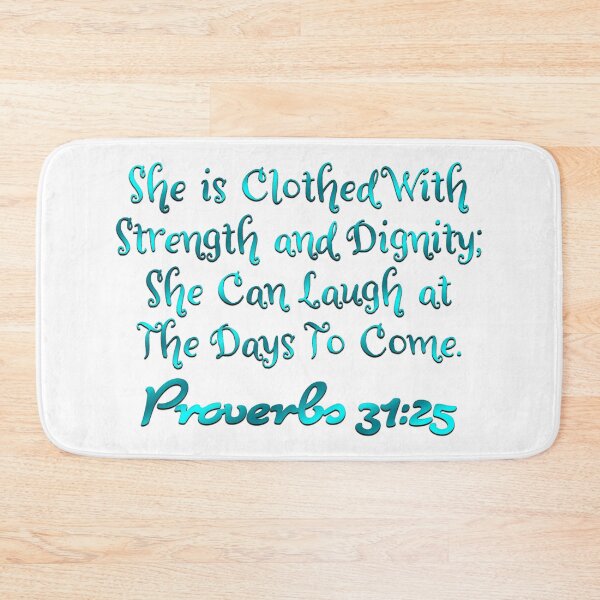 Item preview, Proverbs 31:25 | Bible Verse | Christian designed and sold by christiangoods.