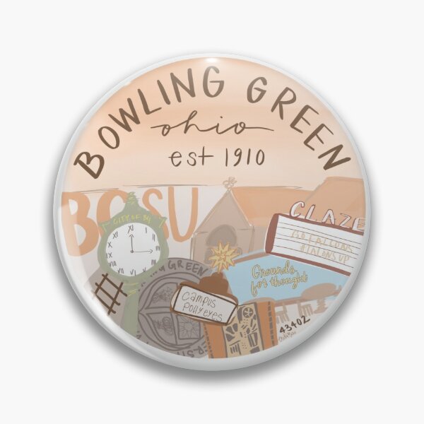 Item preview, Bowling Green Landmarks designed and sold by erikaglover.