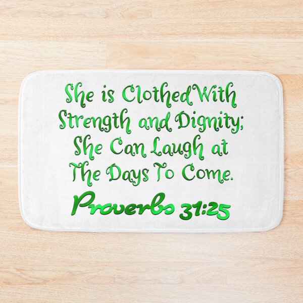 Item preview, Proverbs 31:25 | Bible Verse | Christian designed and sold by christiangoods.